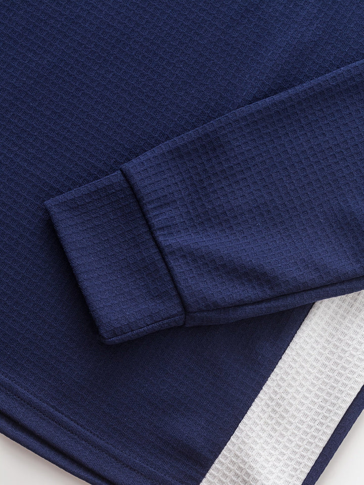 Gunther | Polera henley manga larga con textura