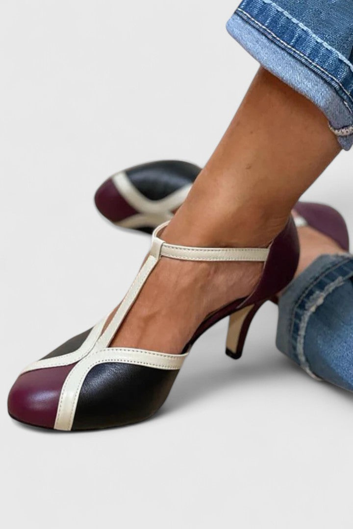 Jackeline | Taco aguja color block