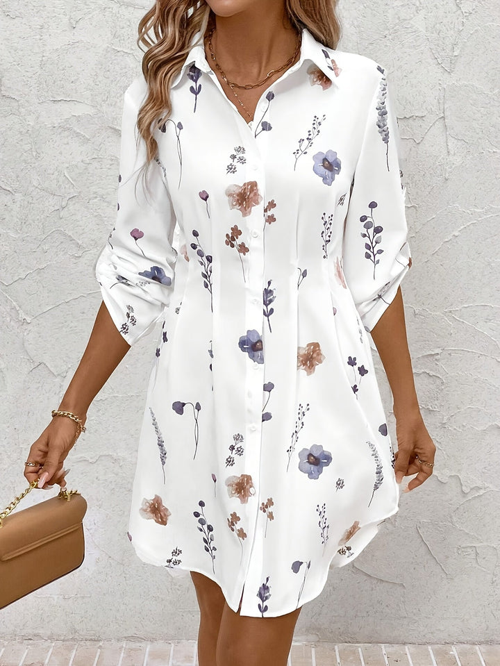 Mavis | Vestido camisero floral
