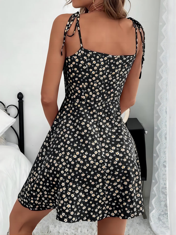 Celeste | Vestido corto de flores