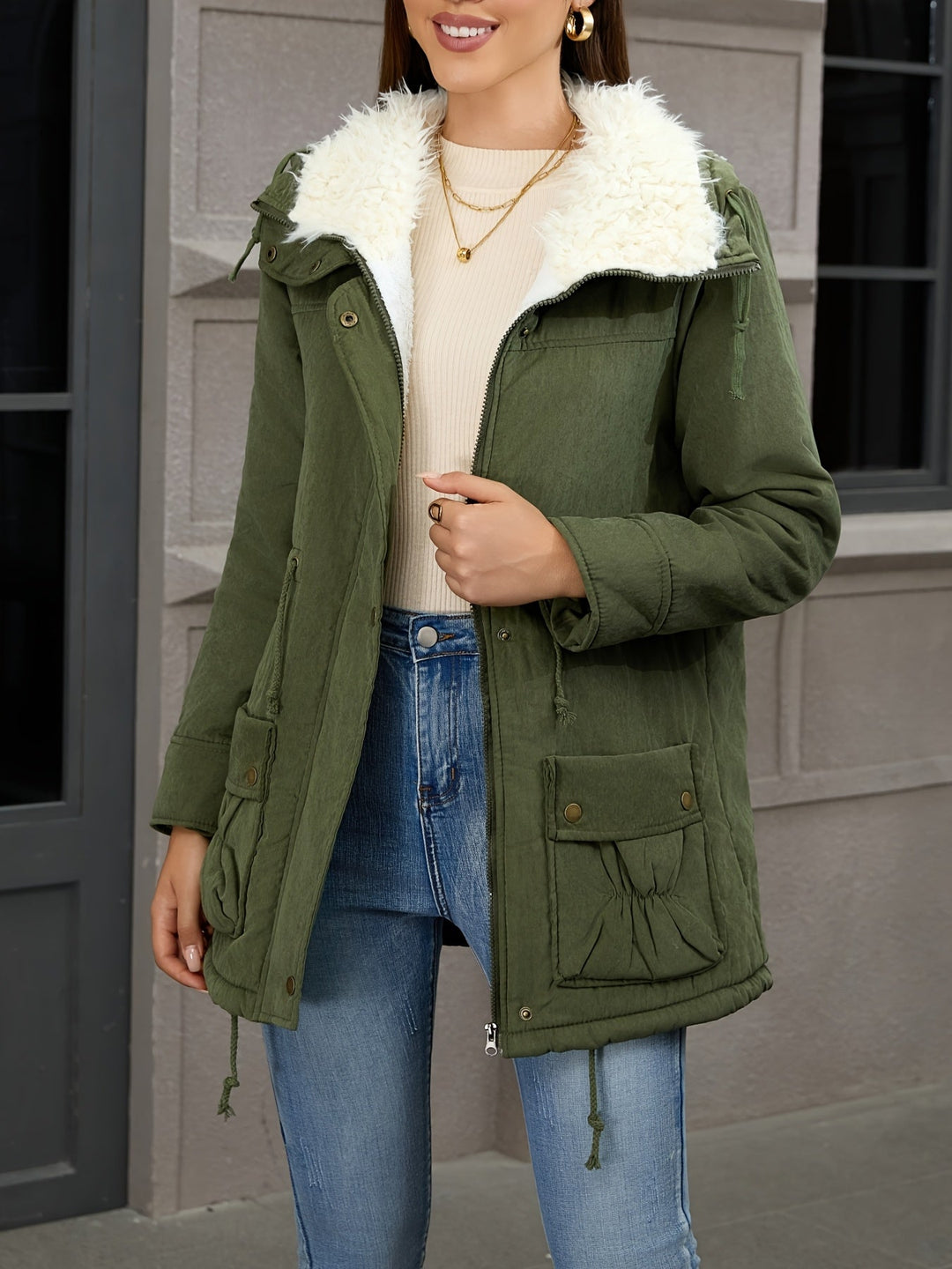 Francisca | Parka peluche de invierno