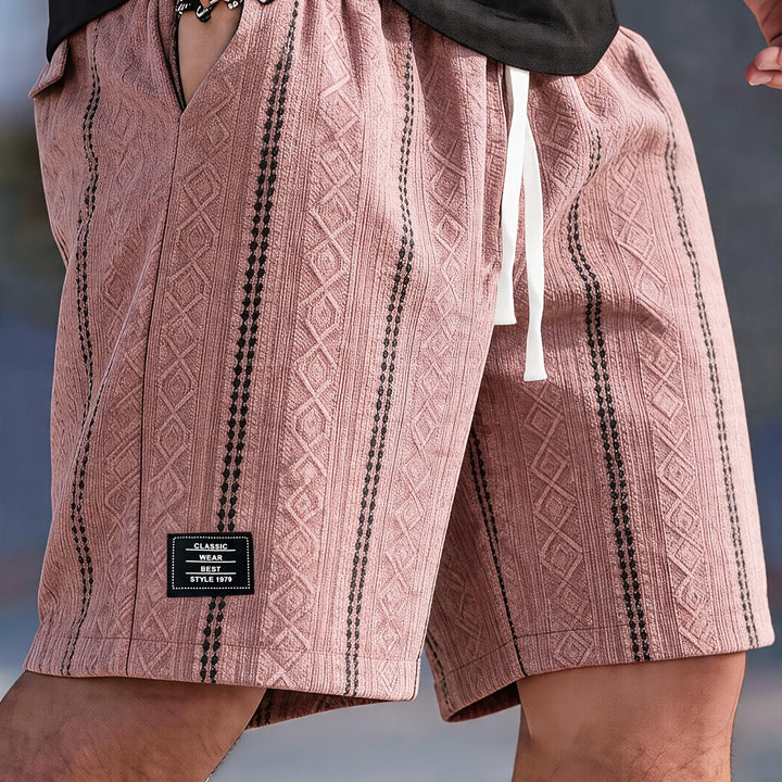 Ceferino | Short texturado con cordón