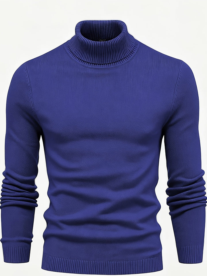 Agustín | Sweater cuello alto de hombre