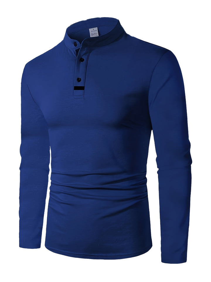 Jesús | Polera henley manga larga