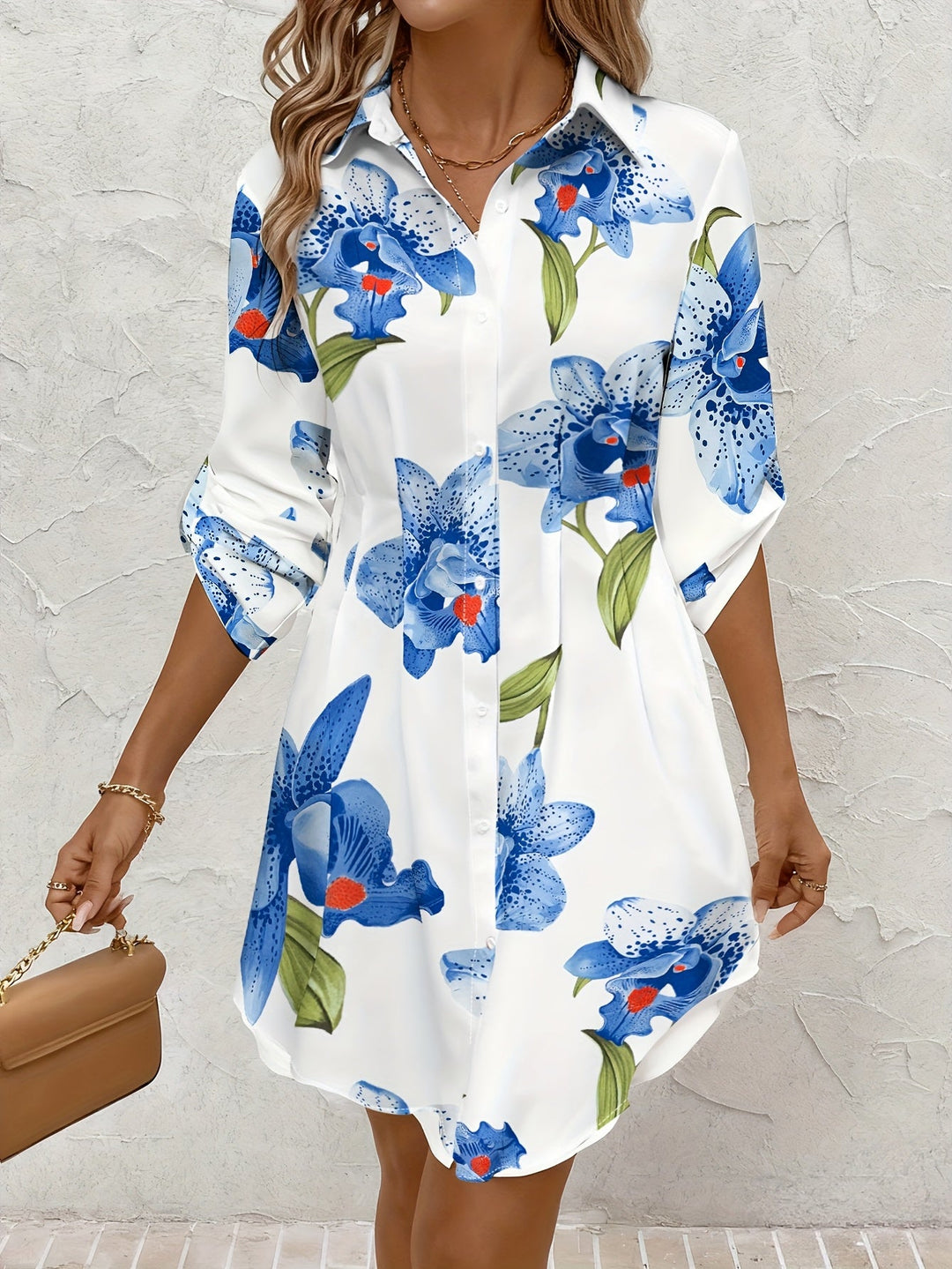 Mavis | Vestido camisero floral