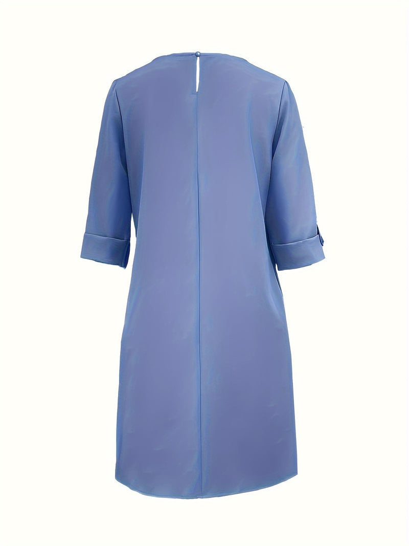 Darling | Vestido cuello redondo cómodo