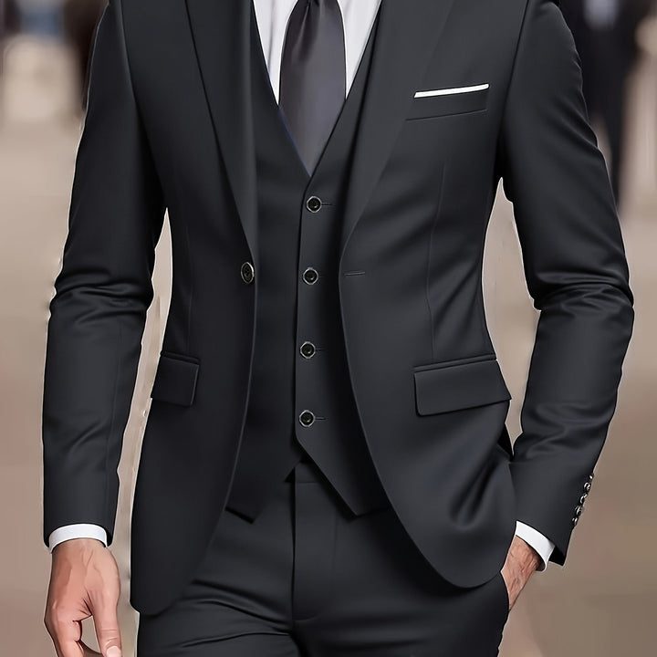 Cesáreo | Traje de tres piezas entallado