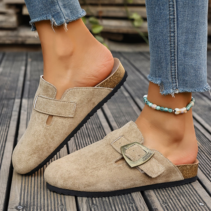 Priscilla | Mules con hebilla