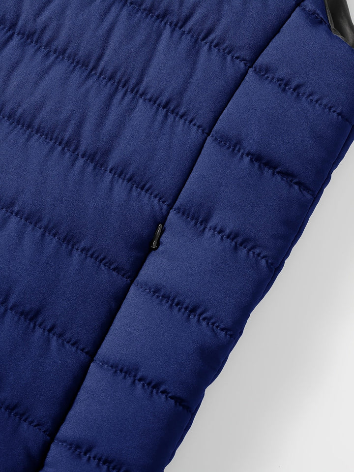 Saúl | Chaleco acolchado con cuello alto
