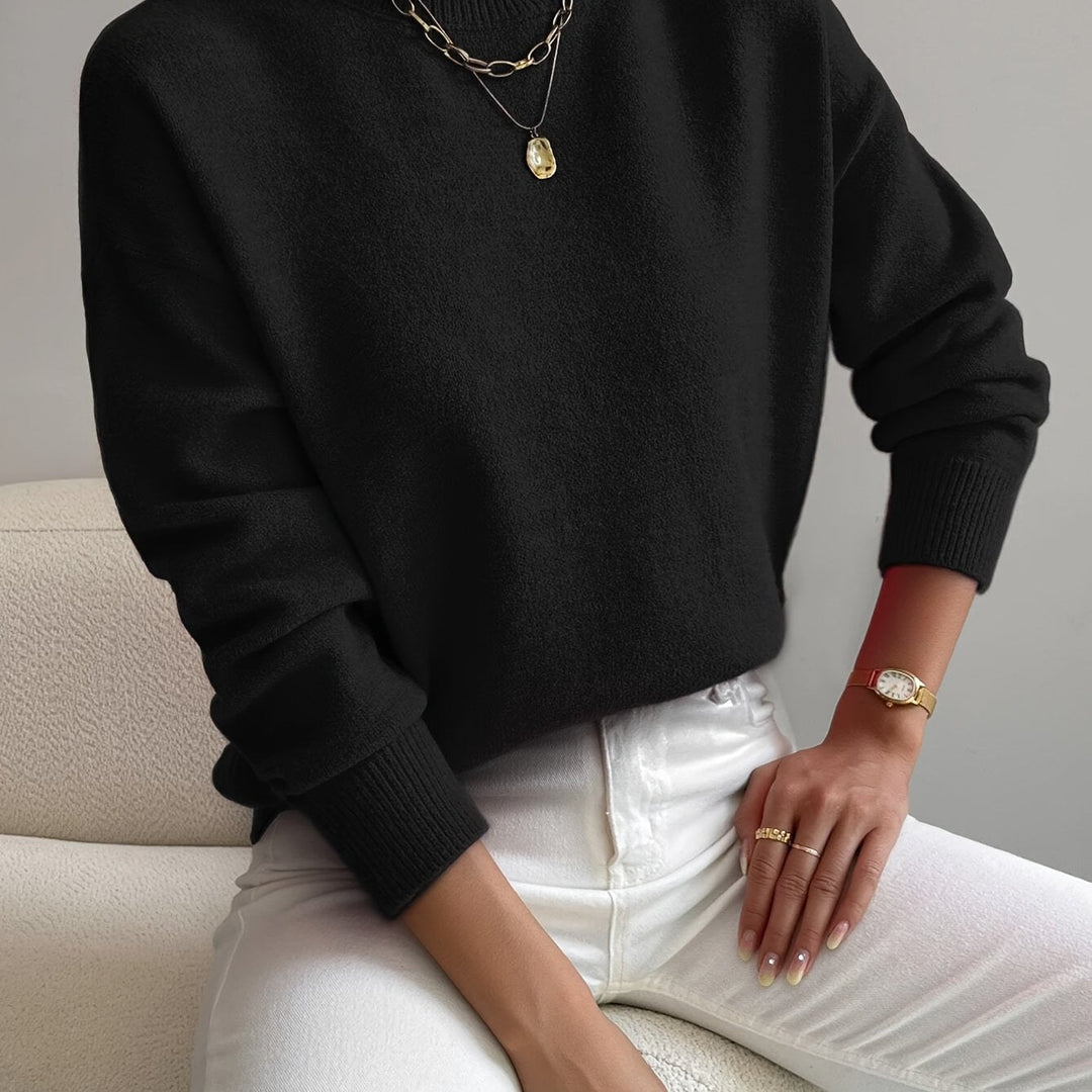 Sandra Andrea | Sweater cuello mock