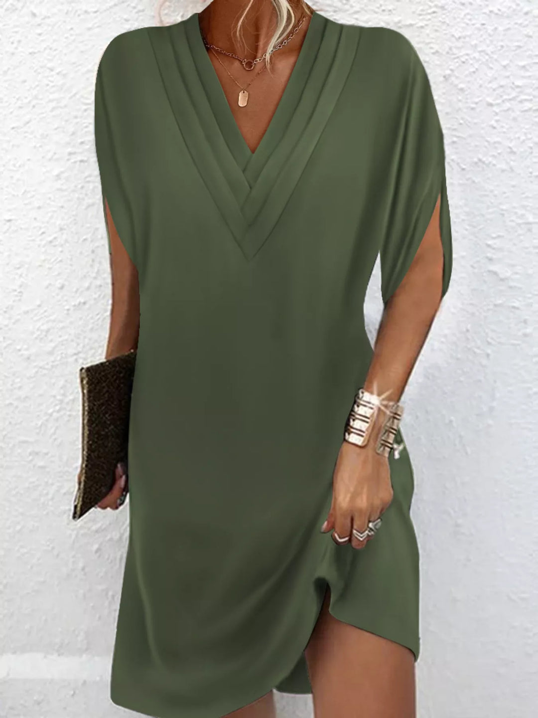 Cynthia | Vestido corto escote en V