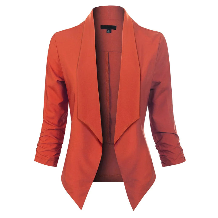 Mariana | Blazer de solapa cruzada sin botones