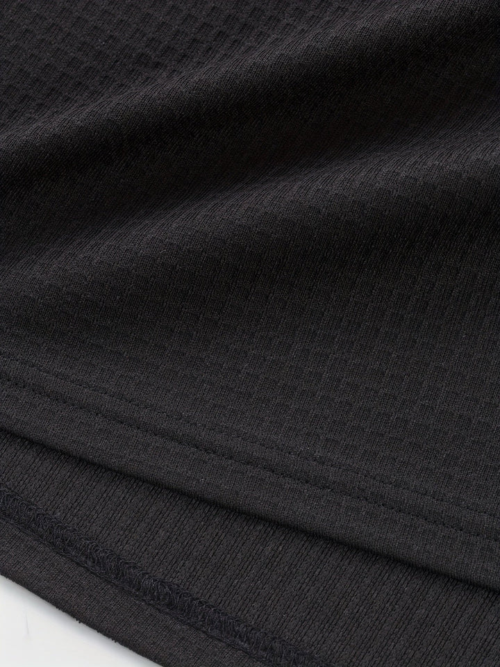 Gunther | Polera henley manga larga con textura