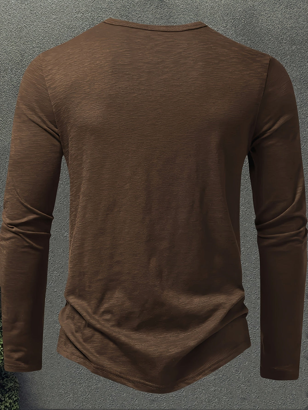 Gerardo | Polera henley de manga larga