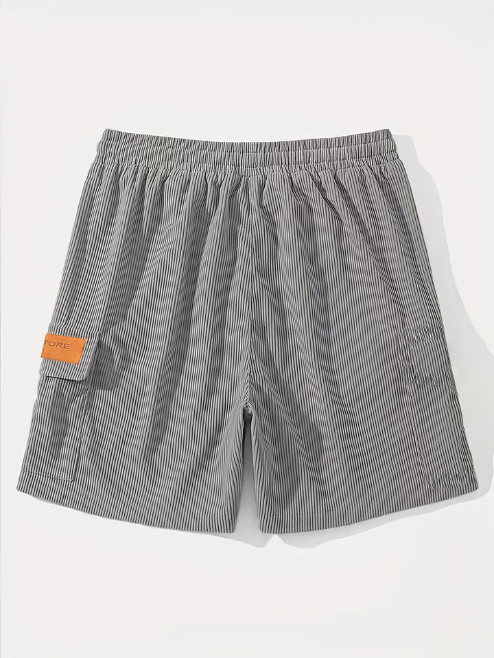 Esteban | Short cargo texturado para hombre