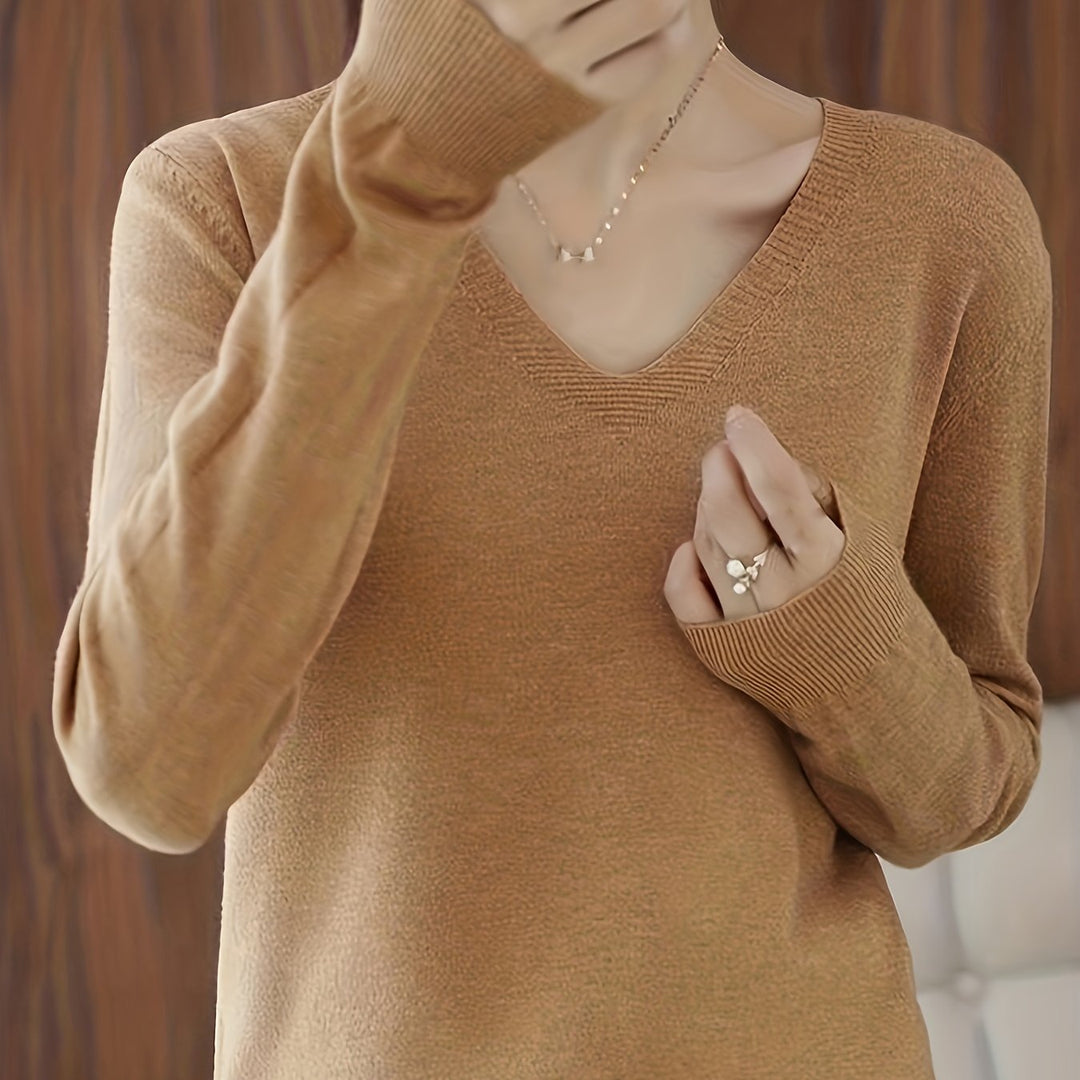 Lourdes | Sweater cuello V