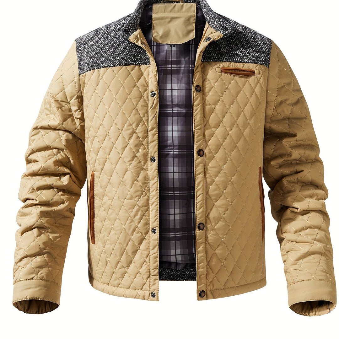 Raúl | Chaqueta acolchada con cuello alto