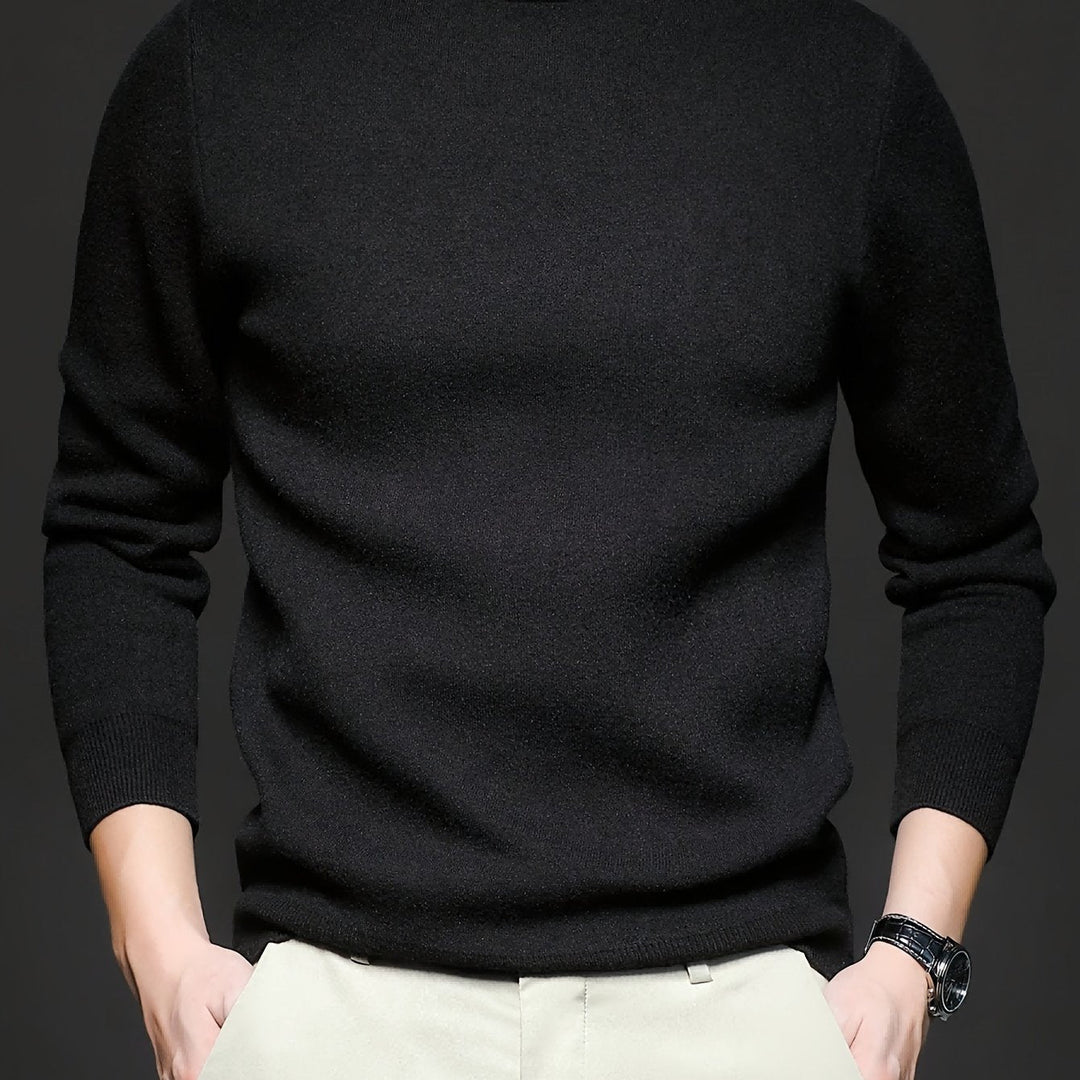 Ronald | Sweater cuello subido para hombre