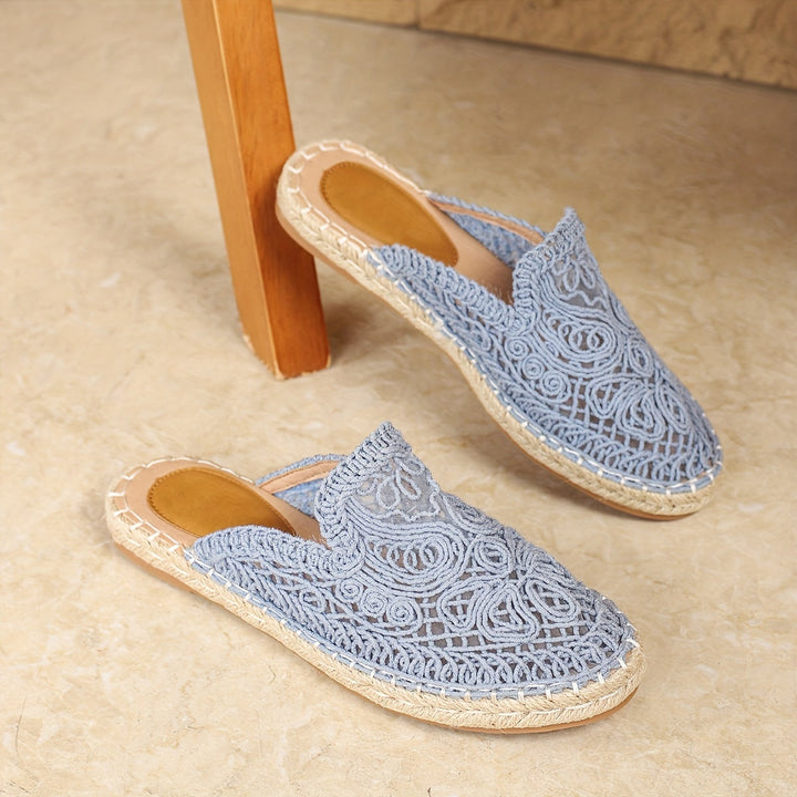 Mayra | Mules tejidas slip-On