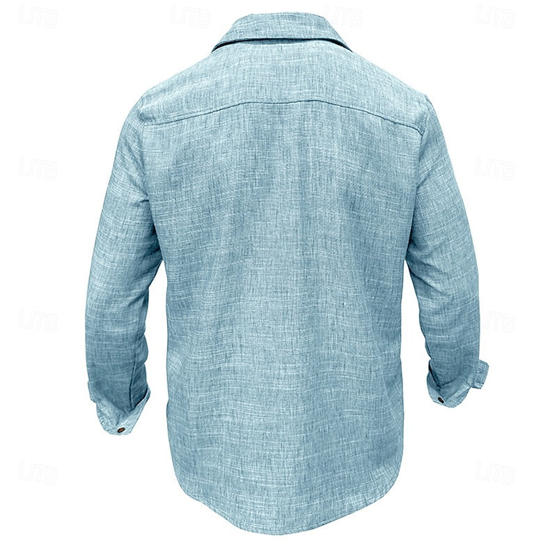 Aillañir | Camisa de botones relajada para hombre