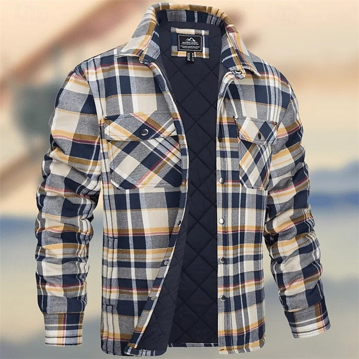 Leonel | Chaqueta camisera acolchada