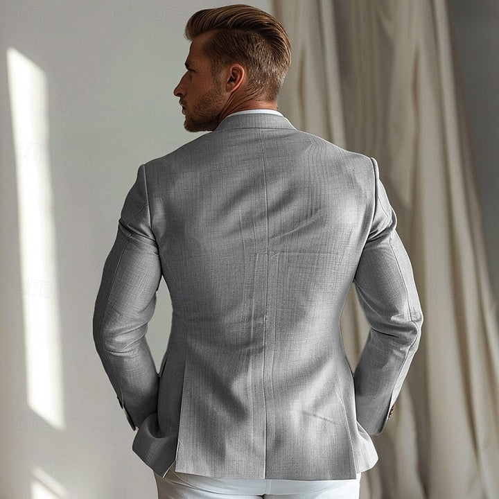 Benjamín Ignacio | Blazer cruzado simple de hombre