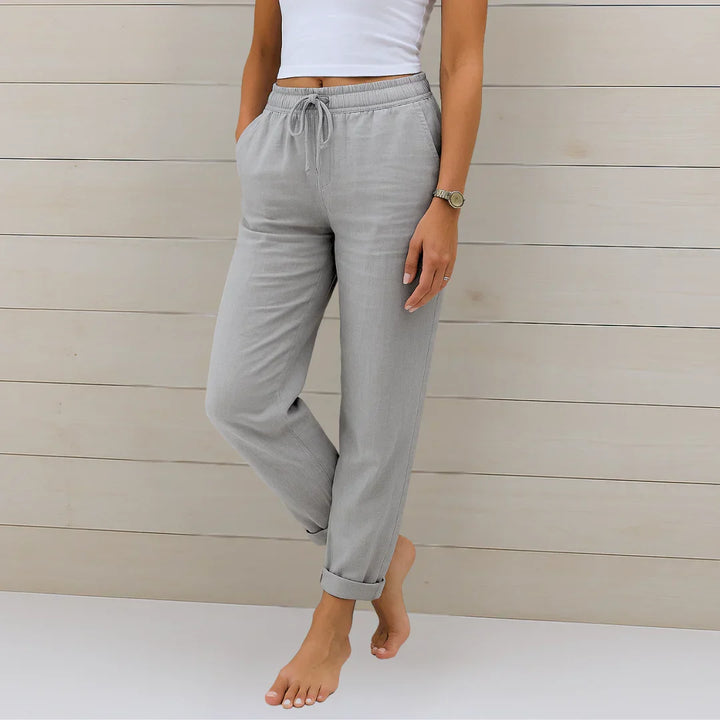 Carmen Paz | Pantalón fluido de tiro alto