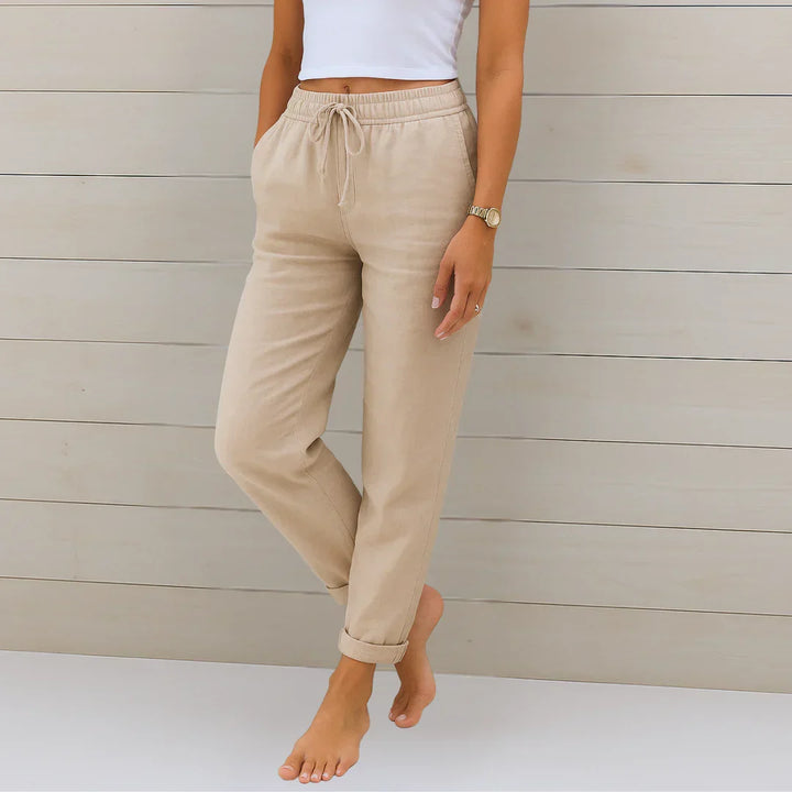 Carmen Paz | Pantalón fluido de tiro alto