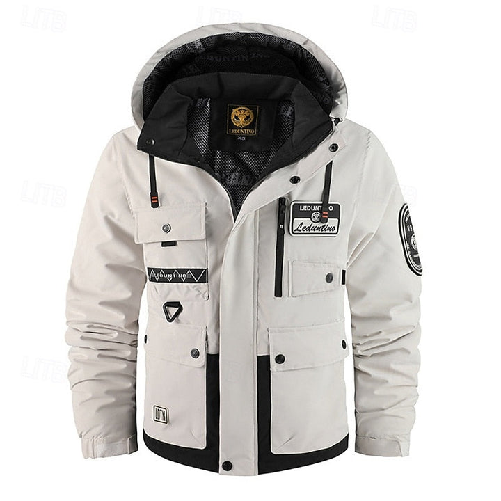 Gerhard | Parka con capucha multibolsillos