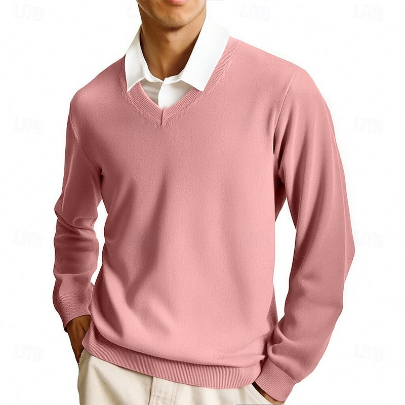 Armando | Sweater cuello V clásico