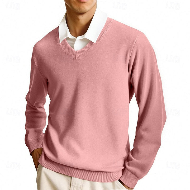 Armando | Sweater cuello V clásico