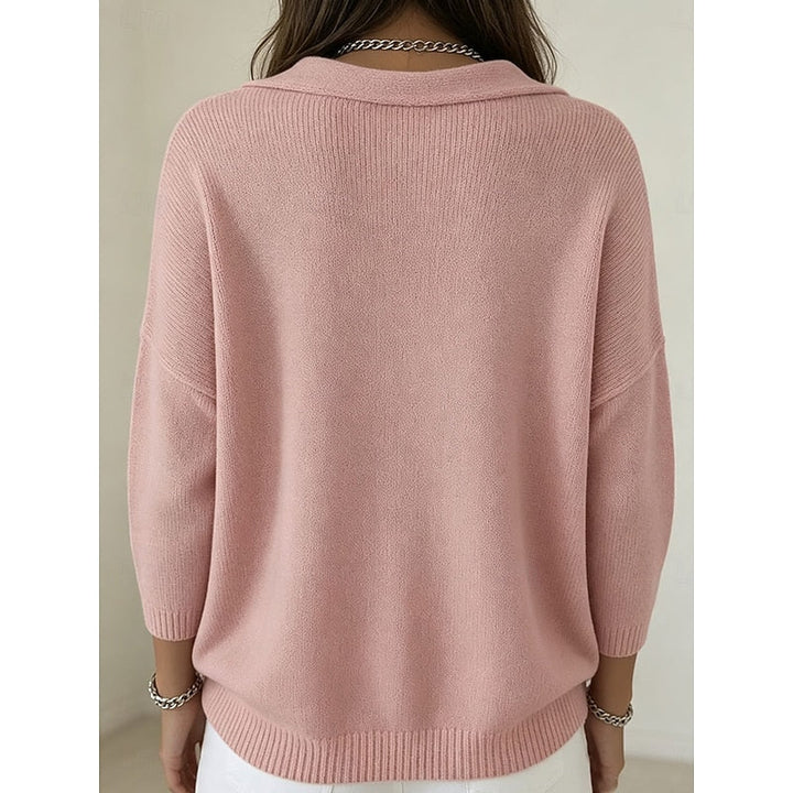 Lía | Sweater cuello drapeado