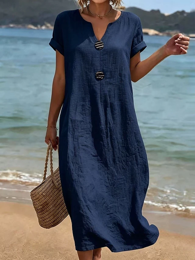 Lucrecia | Vestido midi holgado