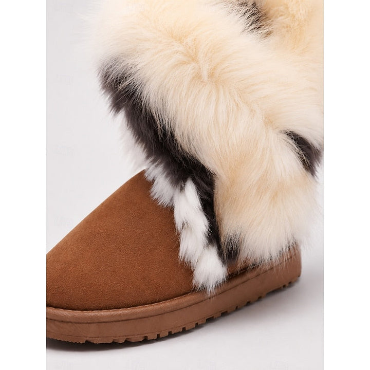 Esperanza | Botas de invierno con ribete peludo