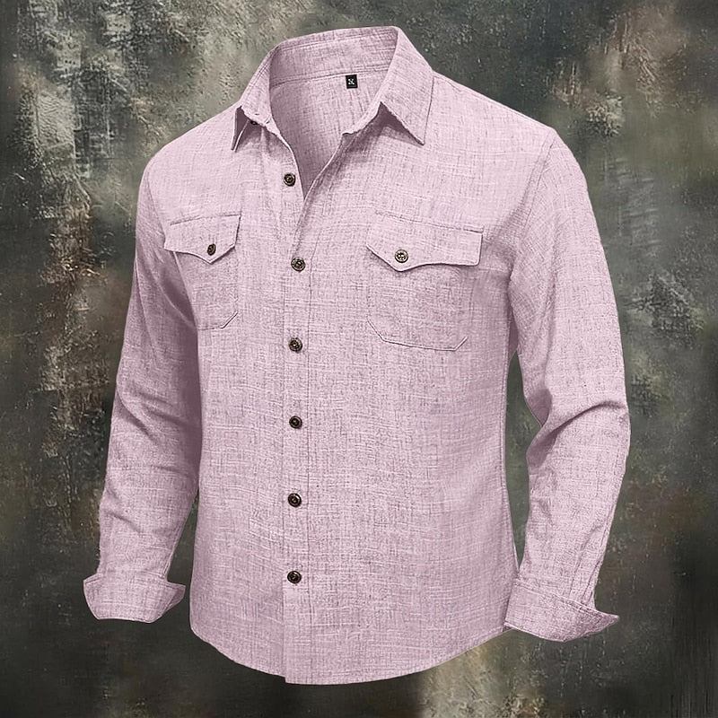 Aillañir | Camisa de botones relajada para hombre