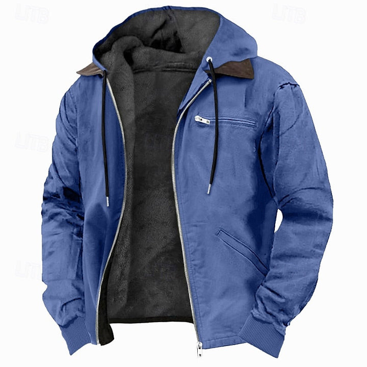 Óscar | Chaqueta con capucha forrada en polar