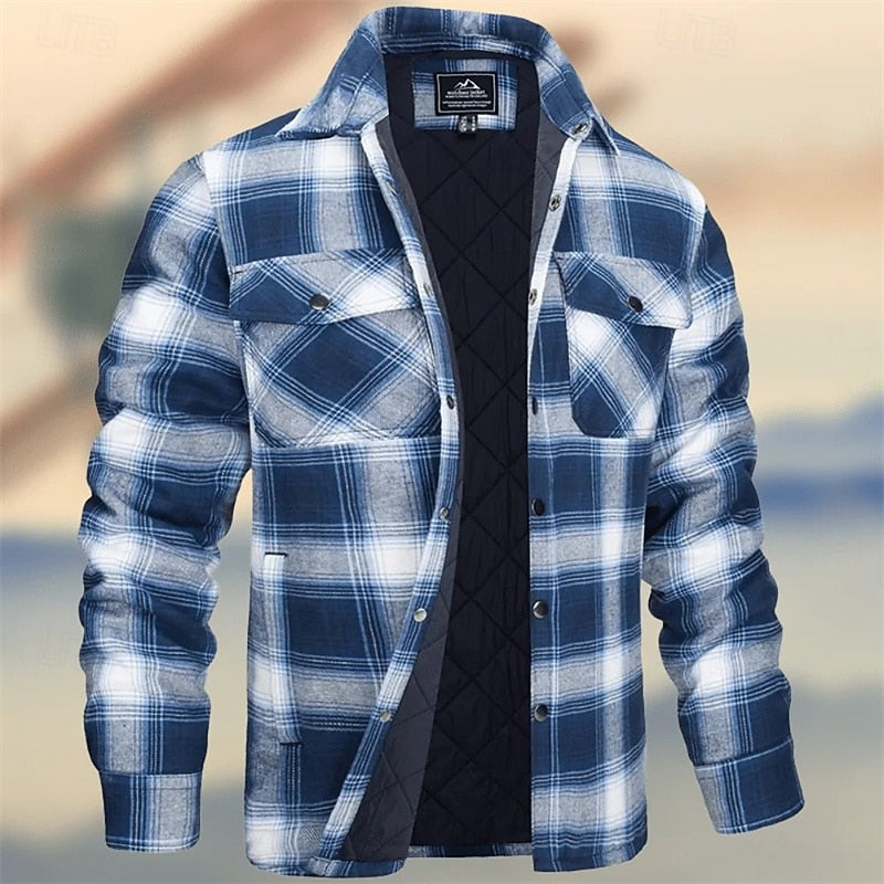 Leonel | Chaqueta camisera acolchada