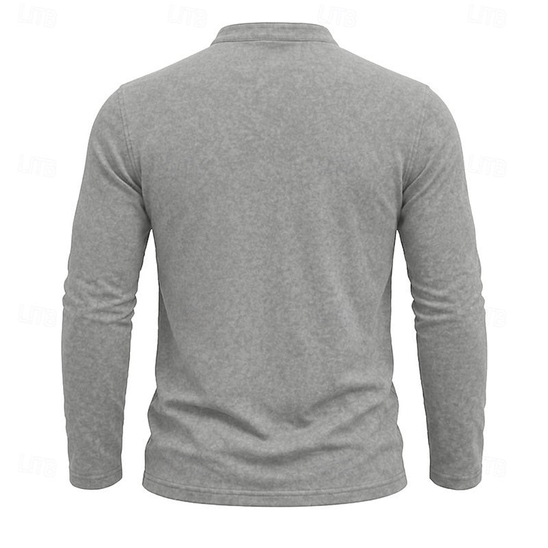 Filiberto | Polera henley manga larga