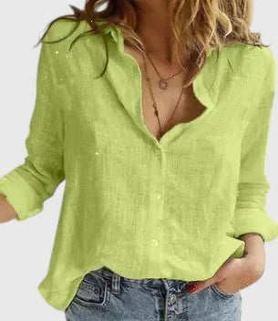 Ida | Blusa suelta con botones