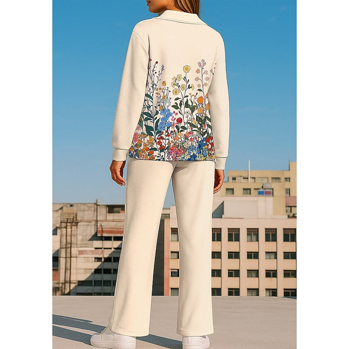 Betsabé | Conjunto de dos piezas con estampado floral