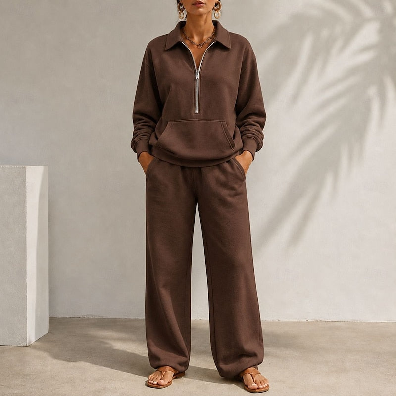 Lien | Conjunto de dos piezas con cuello y cierre