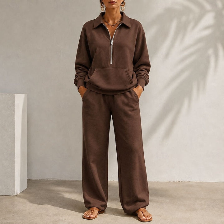 Lien | Conjunto de dos piezas con cuello y cierre
