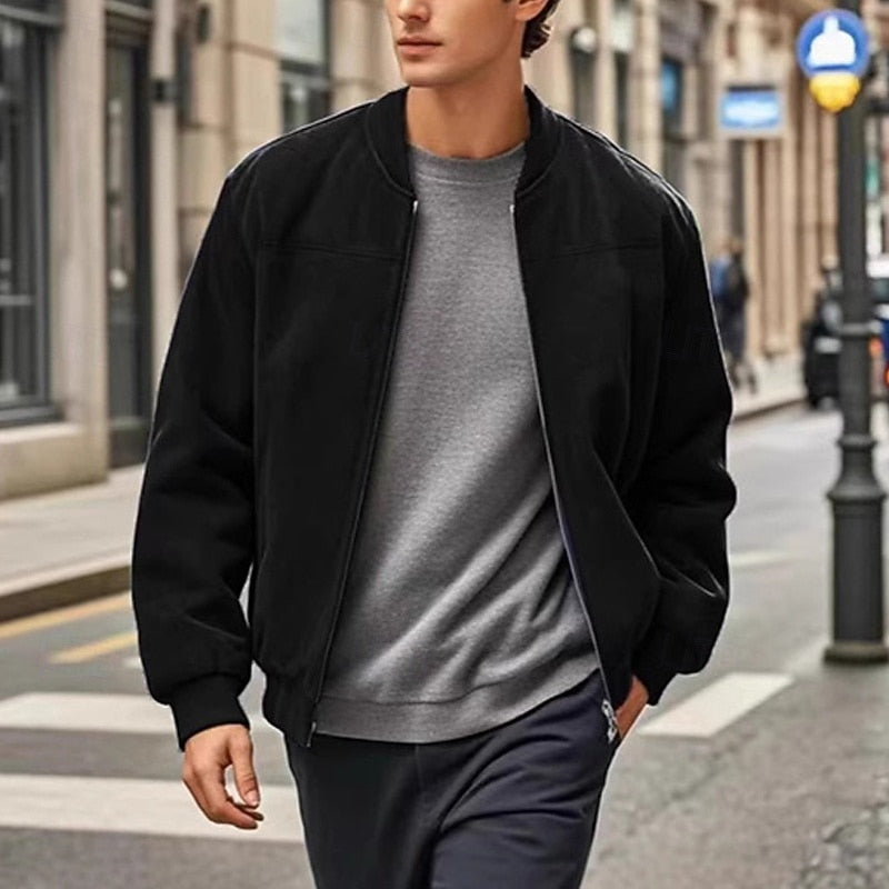 Ariel | Chaqueta con cierre y cuello alto