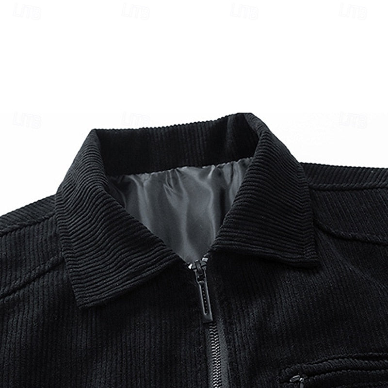 Marco | Chaqueta de cotelé con cuello camisero