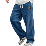 Homero | Pantalones acanalados de corte holgado