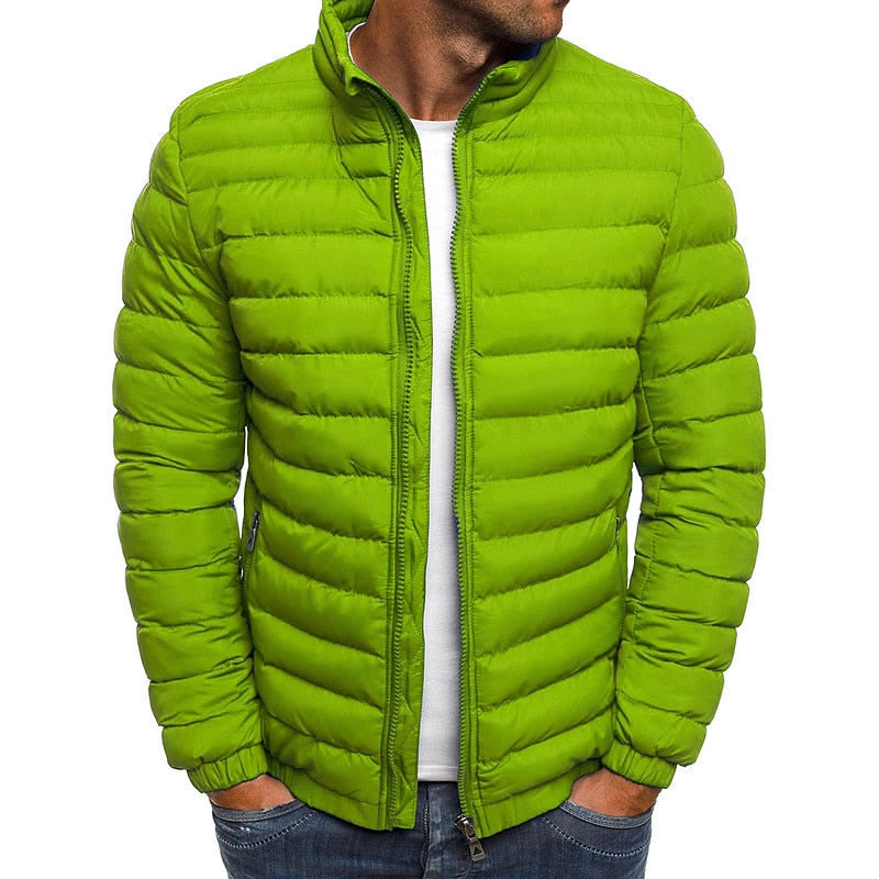 Hermes | Parka puffer acolchada liviana