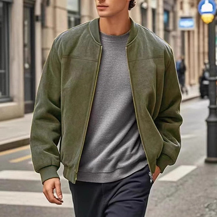 Ariel | Chaqueta con cierre y cuello alto