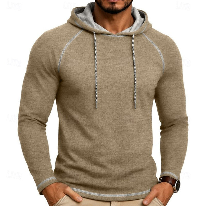 Fulgencio | Poleron con capucha y cordón para hombre