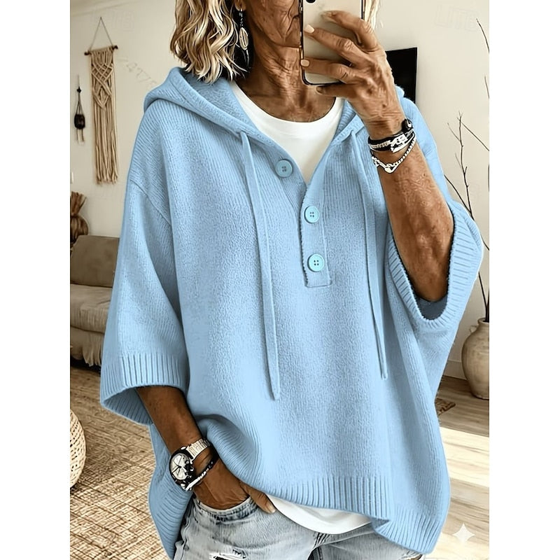 Venancia | Sweater con capucha holgado