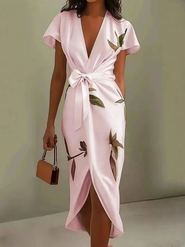 Nohelia | Vestido midi cruzado